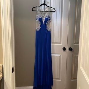 Blue Dave and Johnny gown